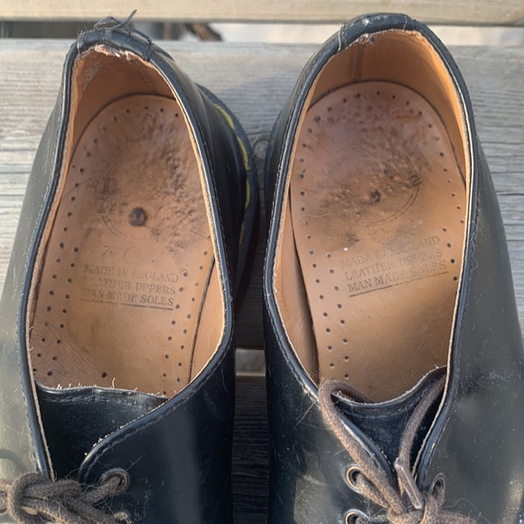 Vintage Doc Marten Oxfords Made in England - Picture 4 of 11